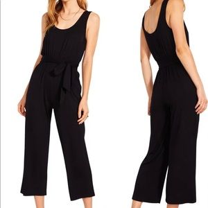 BB Dakota Black Wide Leg Women’s Plus Size Sleeveless Jumpsuit Size 2X NWT